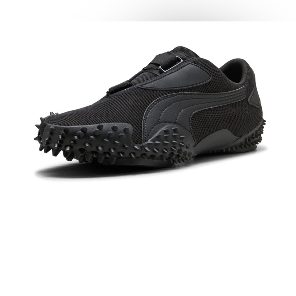 Puma Black Low-Profile Slip-On Trainer